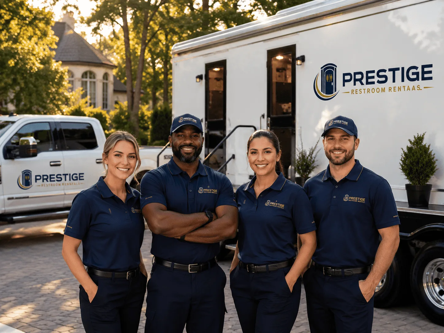 Trusted Luxury Portable Restrooms company in Bagdad, FL